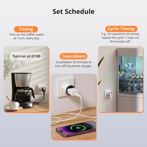 SONOFF S60TPF Smart WiFi Plug with Energy Monitoring - 16A 4000W