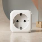 Hama Matter Smart WiFi Plug - 3680W Remote Control Outlet, White