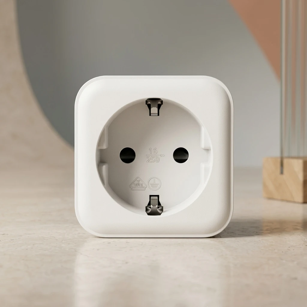 Hama Matter Smart WiFi Plug - 3680W Remote Control Outlet, White 2