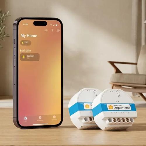 Refoss Smart WiFi Relay Switch Module - Apple HomeKit, Alexa & Google Home Compatible (2-Pack)