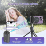 JJC Magnetic Phone Camera Grip Handle with Bluetooth Remote for MagSafe iPhones
