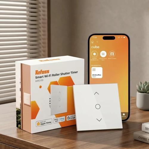 Refoss WiFi Smart Roller Shutter & Curtain Switch with Apple HomeKit