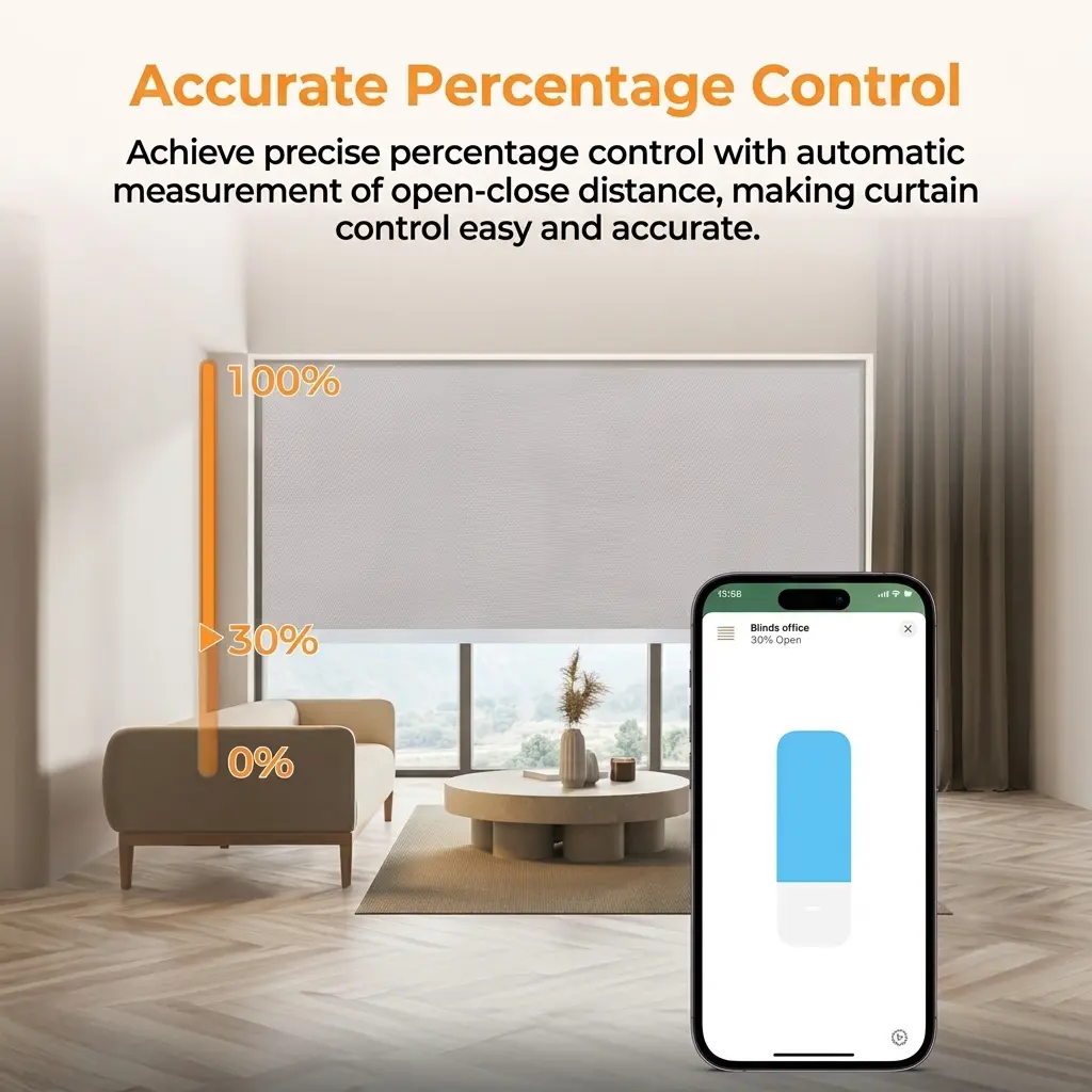 Refoss WiFi Smart Roller Shutter & Curtain Switch with Apple HomeKit 3