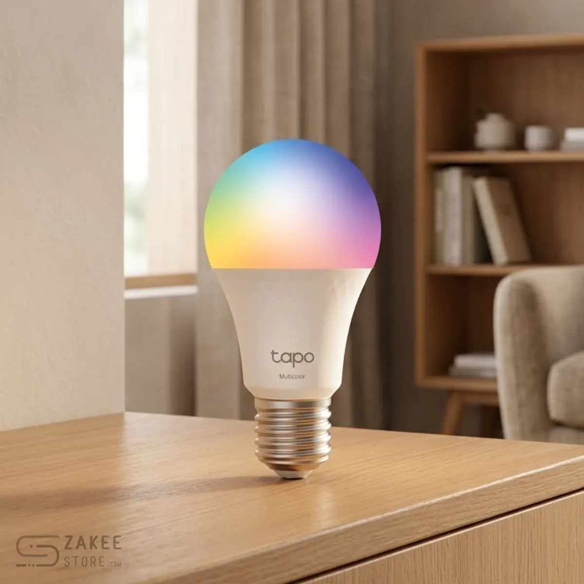 Tapo TP-Link L535E Matter Certified Smart Wi-Fi LED Bulb, Multicolor, E27, Dimmable, 1055 Lumens