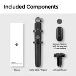 Spigen S560W 1.6m Extra Long Bluetooth Selfie Stick & Tripod Stand - Black