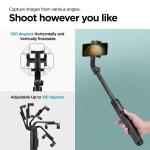 Spigen S560W 1.6m Extra Long Bluetooth Selfie Stick & Tripod Stand - Black