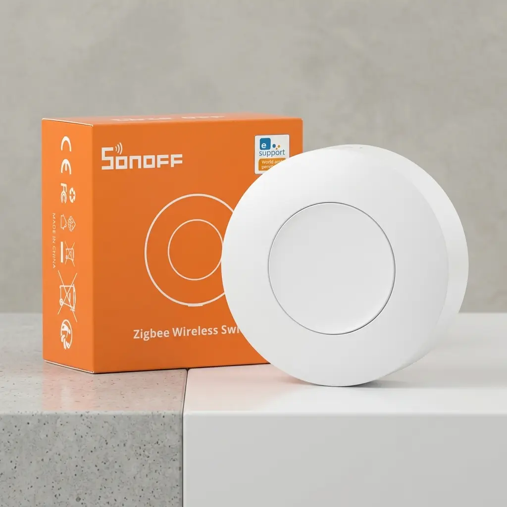 SONOFF SNZB-01P Zigbee Wireless Smart Switch - Programmable Push Button