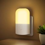 GRIFEMA Socket Night Light with Twilight Sensor for Constant Night Orientation 3 Levels Dimmable 2700 K Warm White Energy Saving 0.5 W Child Safe for Hallway, Bedroom and Children's Room