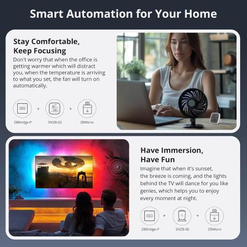 SONOFF ZBMicro ZigBee 3.0 36W Smart USB Adapter & Network Extender
