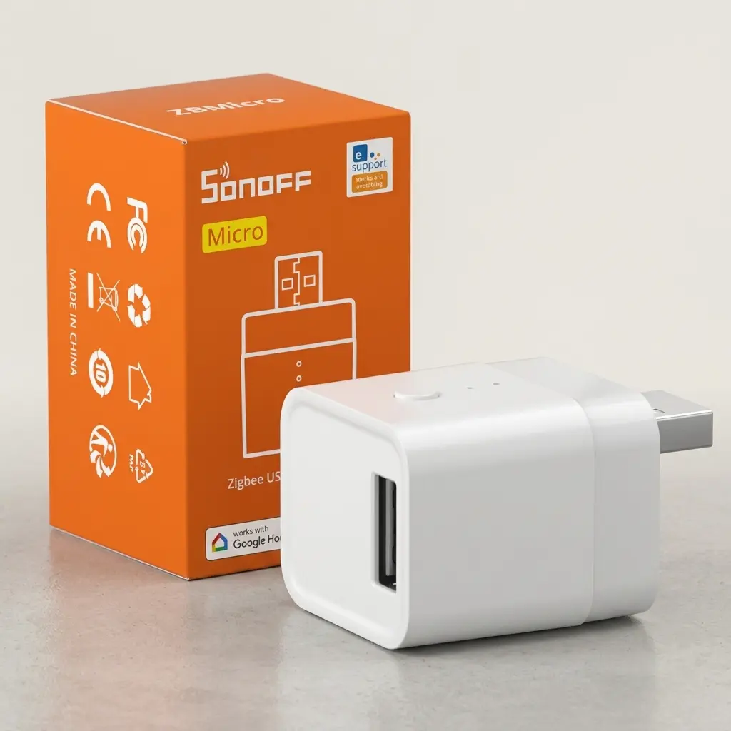 SONOFF ZBMicro ZigBee 3.0 36W Smart USB Adapter & Network Extender