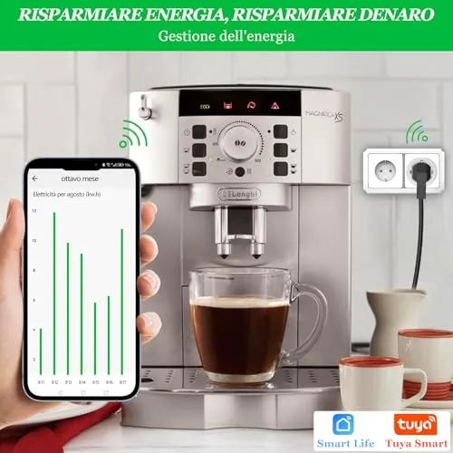 SURFOU Smart WiFi Plug - Energy Monitoring, Voice Control, 2-Pack