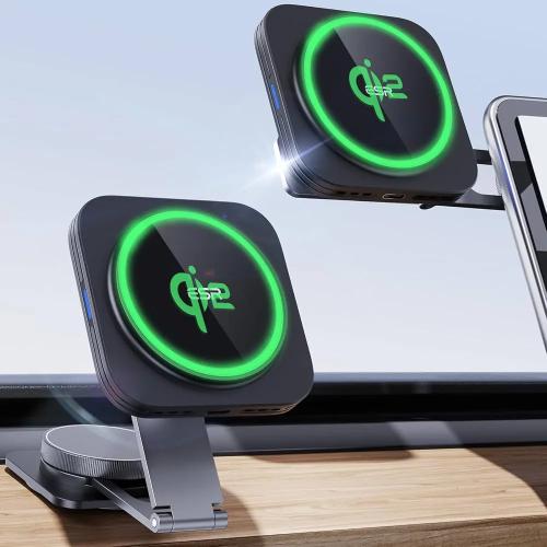 ESR Qi2 Certified 15W MagSafe Dashboard Car Charger Mount for iPhone 16/15/14/13/12