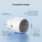 SONOFF S60TPF WiFi Smart Plug with Energy Monitoring - 16A 4000W (Pack of 2)