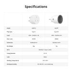 SONOFF S60TPF WiFi Smart Plug with Energy Monitoring - 16A 4000W (Pack of 2)