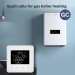 MOES Smart WiFi Thermostat for Water/Gas Boiler Heating - Touch Panel, Hub-Free