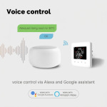 MOES Smart WiFi Thermostat for Water/Gas Boiler Heating - Touch Panel, Hub-Free