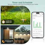 EIGHTREE IP64 Waterproof Outdoor Smart WiFi Socket with Power Monitoring - 16A