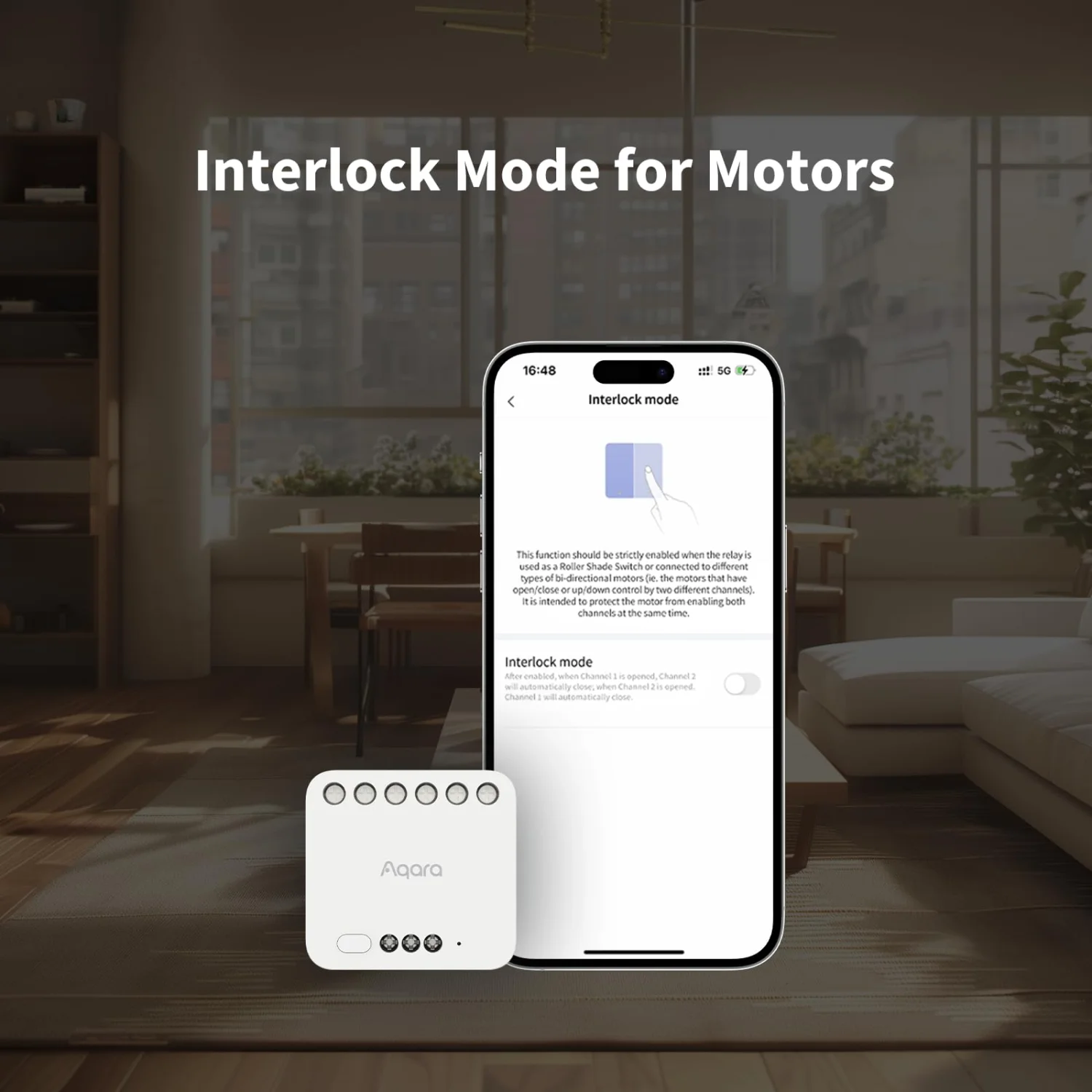 Aqara Dual Relay Module T2 - Matter & Zigbee 3.0 Smart Switch for Boilers, Garage Doors & Lights 7