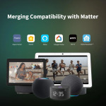 Aqara Dual Relay Module T2 - Matter & Zigbee 3.0 Smart Switch for Boilers, Garage Doors & Lights