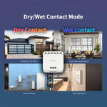 Aqara Dual Relay Module T2 - Matter & Zigbee 3.0 Smart Switch for Boilers, Garage Doors & Lights