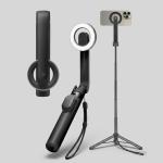Spigen S571W MagSafe Selfie Stick & Tripod with Bluetooth Remote - Black