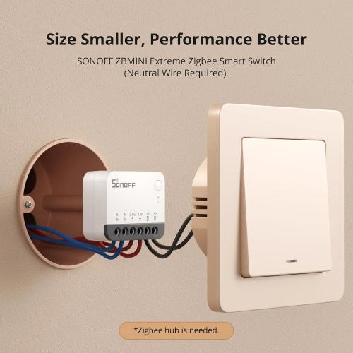 SONOFF ZBMINIR2 Zigbee 3.0 Extreme Smart Switch - Tiny Form Factor