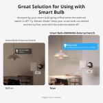 SONOFF ZBMINIR2 Zigbee 3.0 Extreme Smart Switch - Tiny Form Factor