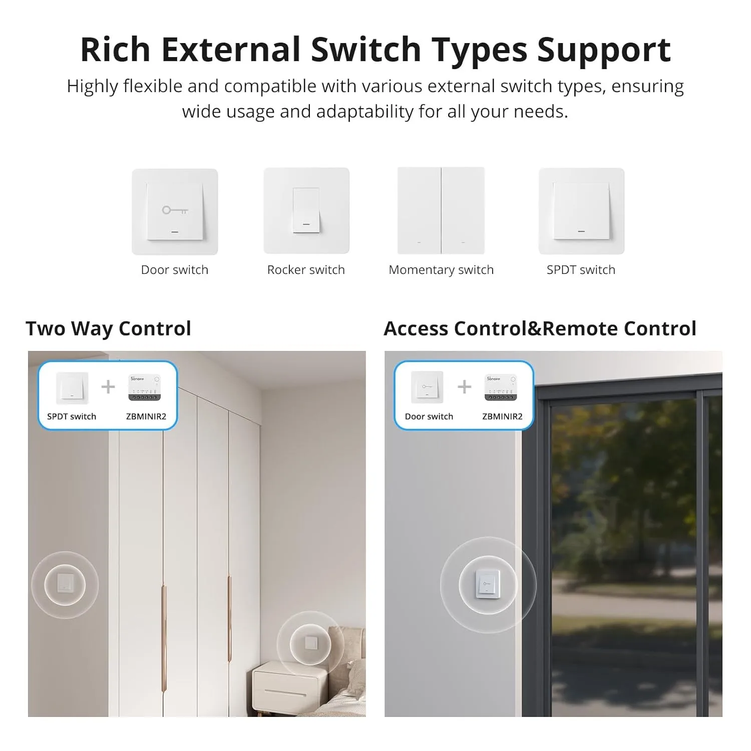 SONOFF ZBMINIR2 Zigbee 3.0 Extreme Smart Switch - Tiny Form Factor 6