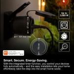LEDVANCE SMART+ WiFi Outdoor Smart Plug with Matter & Energy Monitoring