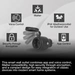 LEDVANCE SMART+ WiFi Outdoor Smart Plug with Matter & Energy Monitoring