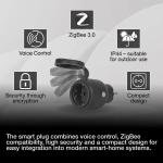 LEDVANCE SMART+ ZigBee Outdoor Smart Plug with Energy Monitoring - IP44