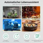 Digital Timer Made to Measure German Version Socket with 25 Configurable Weekly Day and Minute Programmes, LCD Display Digital Electric Timer for Indoor 3680 W Pack of 2