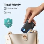 INIU Qi2 Certified 30W 10000mAh Magnetic Wireless Portable Power Bank - Black