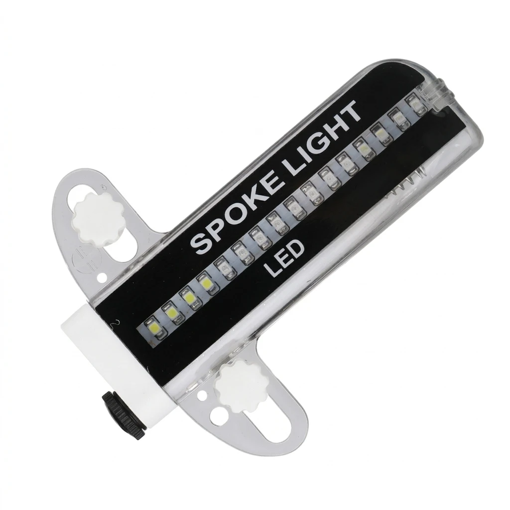 32 LED Spoke Lights - 30 Color Flashing Patterns Automatically Change, Easy Mount Bicycle Lights On Wheel Spokes 7