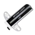 32 LED Spoke Lights - 30 Color Flashing Patterns Automatically Change, Easy Mount Bicycle Lights On Wheel Spokes