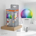 Osram SMART+ Matter WiFi RGBW LED Bulb, E27, 100W Equivalent, Alexa Compatible