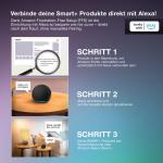 Osram SMART+ Matter WiFi RGBW LED Bulb, E27, 100W Equivalent, Alexa Compatible