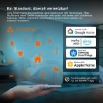 Osram SMART+ Matter WiFi RGBW LED Bulb, E27, 100W Equivalent, Alexa Compatible