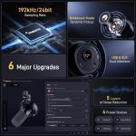 MAONO PD300X Dynamic XLR/USB Podcast Microphone with Noise Reduction and DSP
