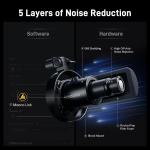 MAONO PD300X Dynamic XLR/USB Podcast Microphone with Noise Reduction and DSP