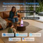 SURFOU 16A WiFi Smart Plug with Energy Monitoring - Alexa & Google Home Compatible