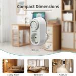 Rotary Socket Dimmer Plug for LED and Halogen Lamps with Memory Function