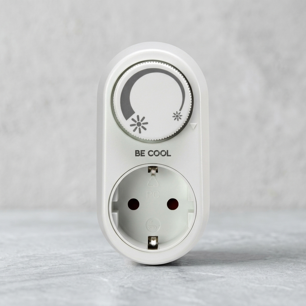 Rotary Socket Dimmer Plug for LED and Halogen Lamps with Memory Function