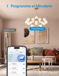 Meross Smart WiFi Plug (FR Type E) - 16A with Energy Monitoring, 2-Pack