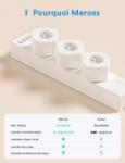 Meross Smart WiFi Plug (FR Type E) - 16A with Energy Monitoring, 2-Pack