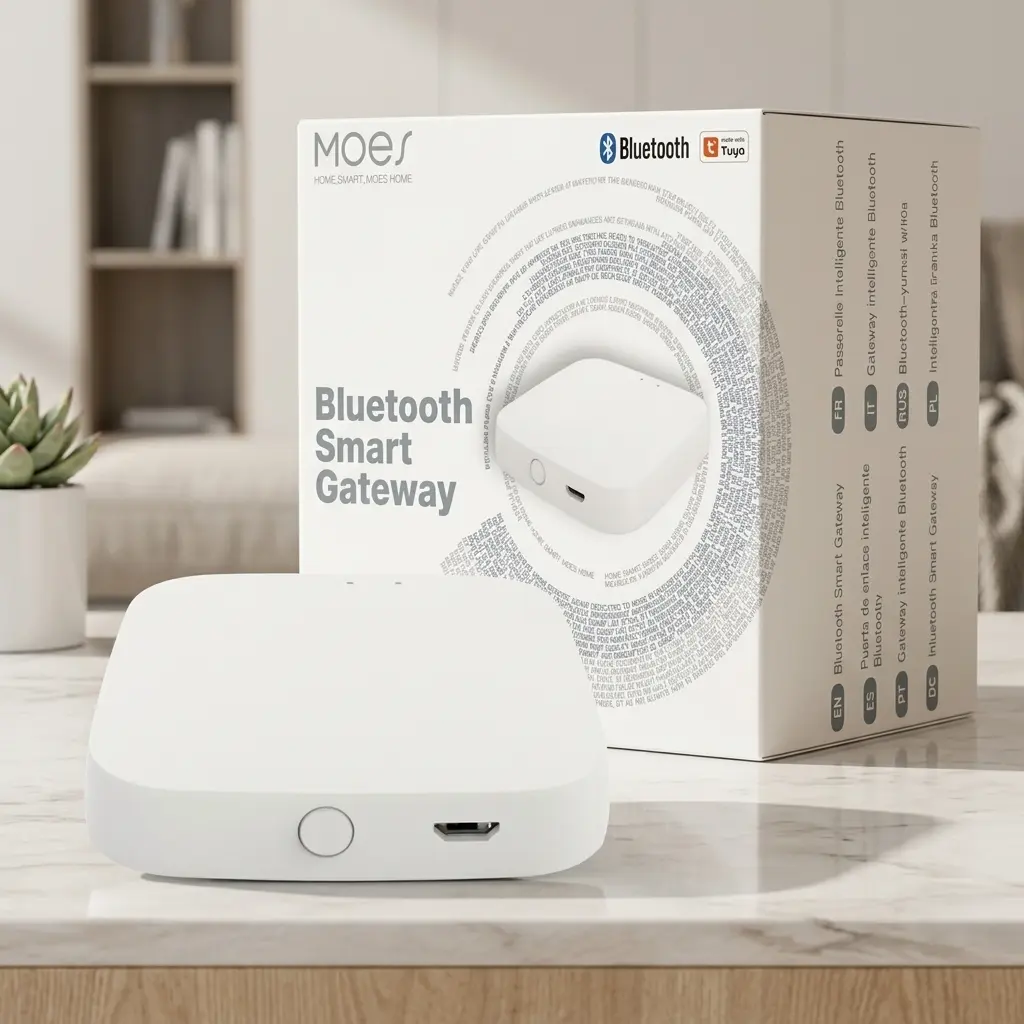 MOES Tuya Bluetooth Gateway Smart Home Hub Wireless Remote Controller