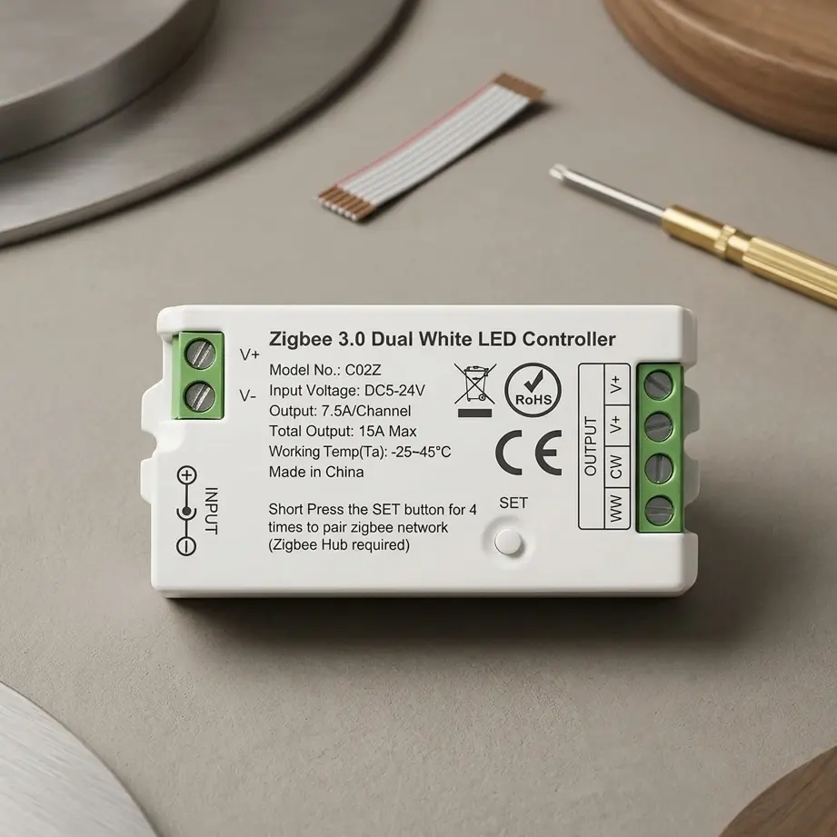 Laimi Zigbee 3.0 Dual White LED Controller for CCT Strip Lights
