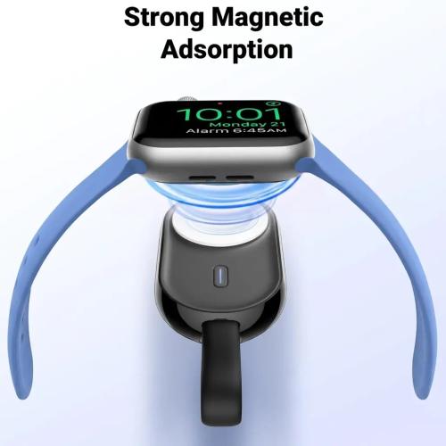 Veger POMME 1200mAh Ultra-Compact Wireless Portable Charger & Power Bank for Apple Watch