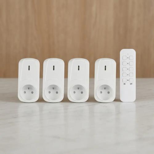 TRONIC Wireless Remote Control Socket Kit - 4 Indoor & 2 Outdoor Outlets