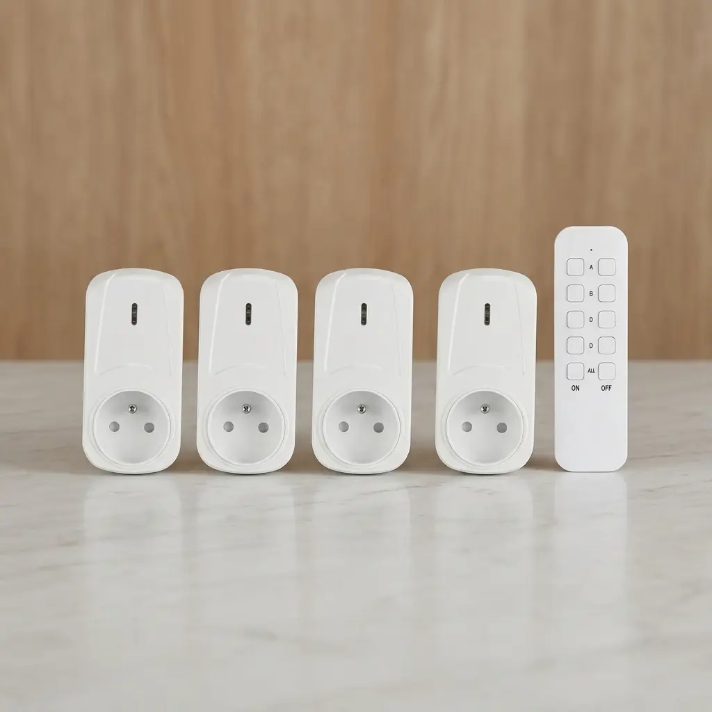 TRONIC Wireless Remote Control Socket Kit - 4 Indoor & 2 Outdoor Outlets